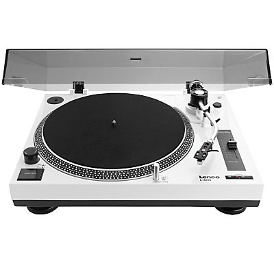 Lenco L-3808 Two-Speed USB Turntable White Lenco L-3808 Two-Speed USB Turntable White
